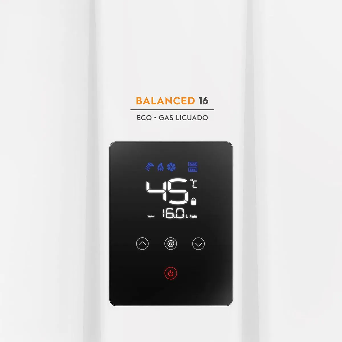 CALEFONT GAS LICUADO MADEMSA 16 LITROS TIRO BALANCEADO CÁMARA ESTANCA BALANCED 16 ECO GL 6