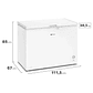 CONGELADOR FREEZER MADEMSA HORIZONTAL DUAL 290L FRÍO DIRECTO M300D BLANCO - Miniatura 4