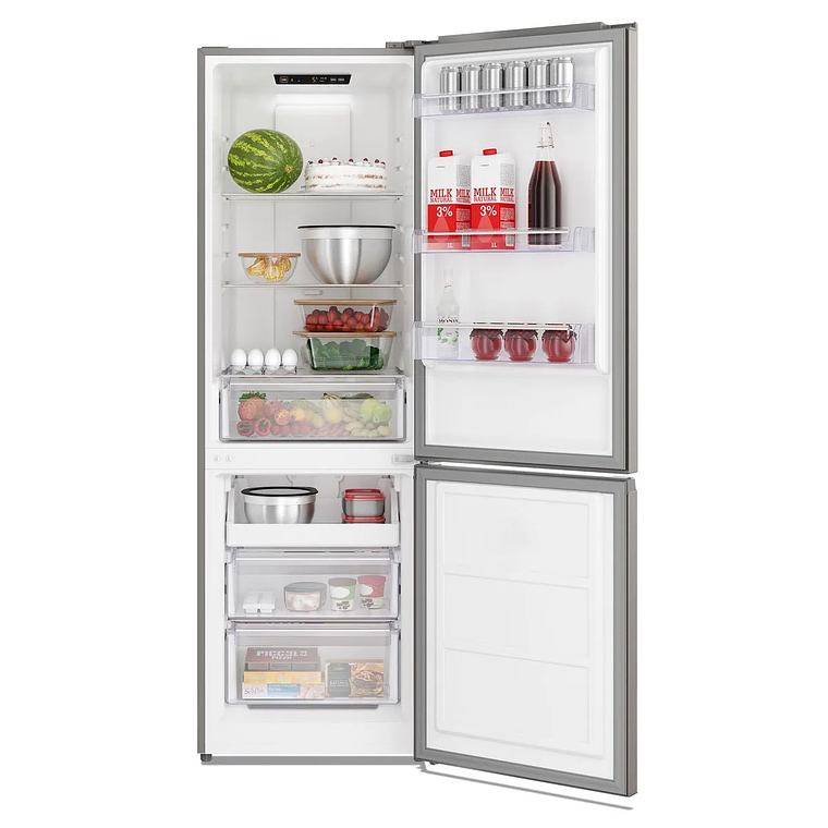 REFRIGERADOR MADEMSA 285L NO FROST BOTTOM FREEZER INVERTER EFFICIENT MI60S INOX 7