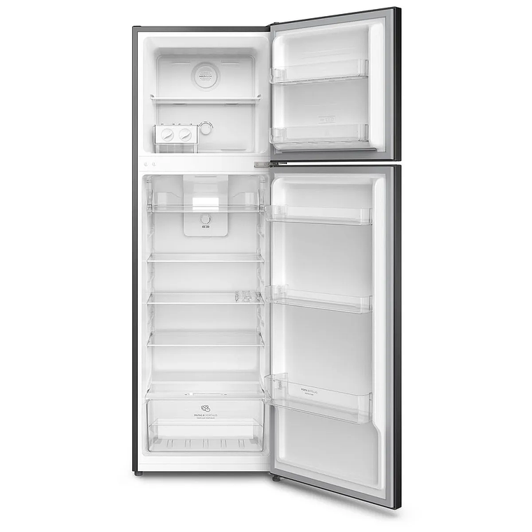 REFRIGERADOR MADEMSA 247L NO FROST TOP FREEZER INVERTER PUERTA REVERSIBLE ALTUS 1250B NEGRO 6