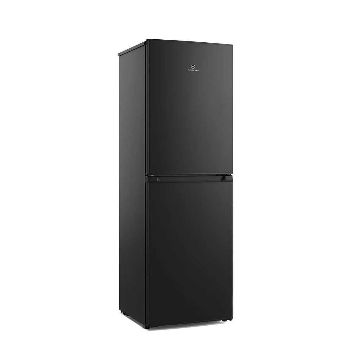 REFRIGERADOR MADEMSA 248L FRÍO DIRECTO BOTTOM FREEZER PUERTA REVERSIBLE MED250B NEGRO 3