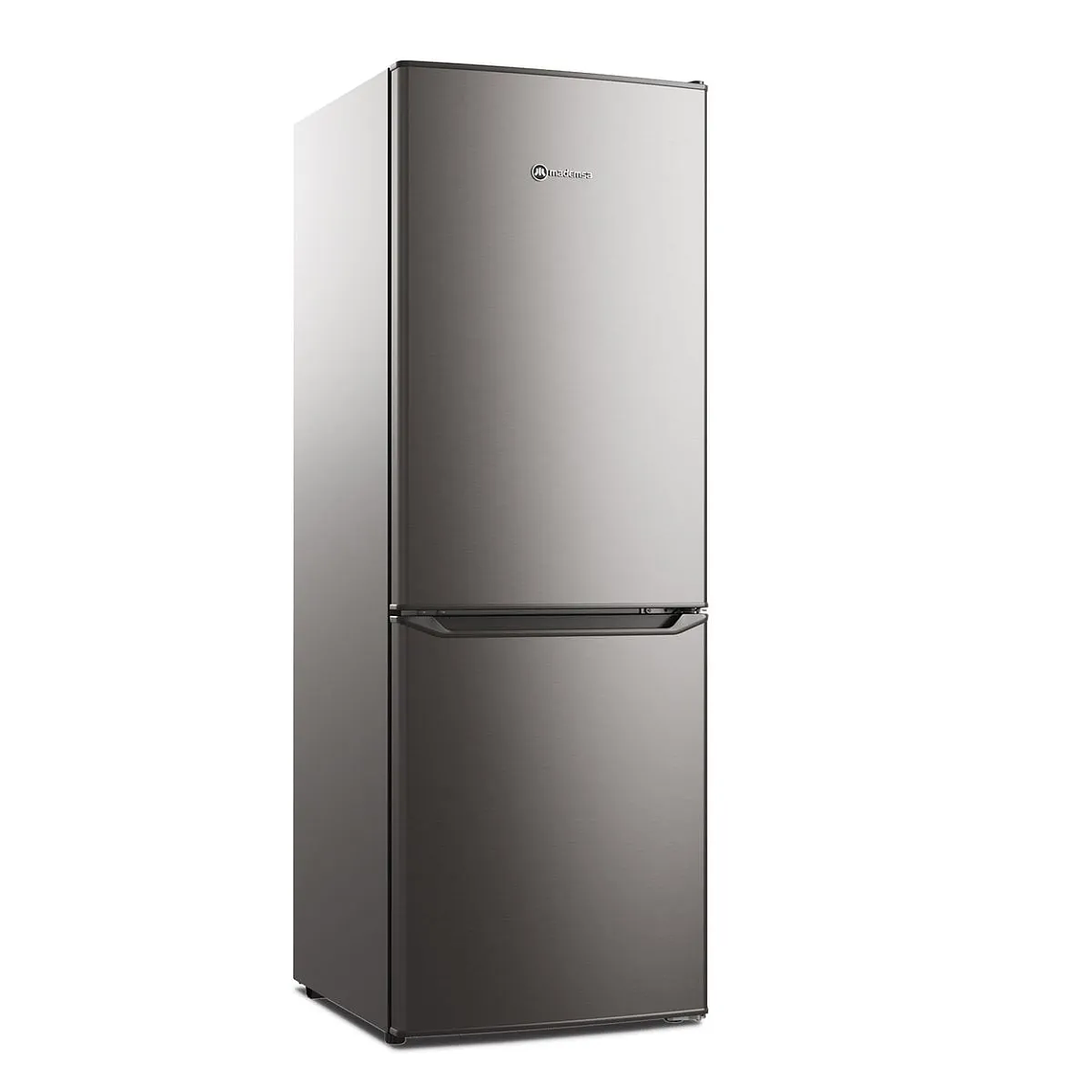 REFRIGERADOR MADEMSA 166L FRÍO DIRECTO BOTTOM FREEZER PUERTA REVERSIBLE MED165 INOX 3