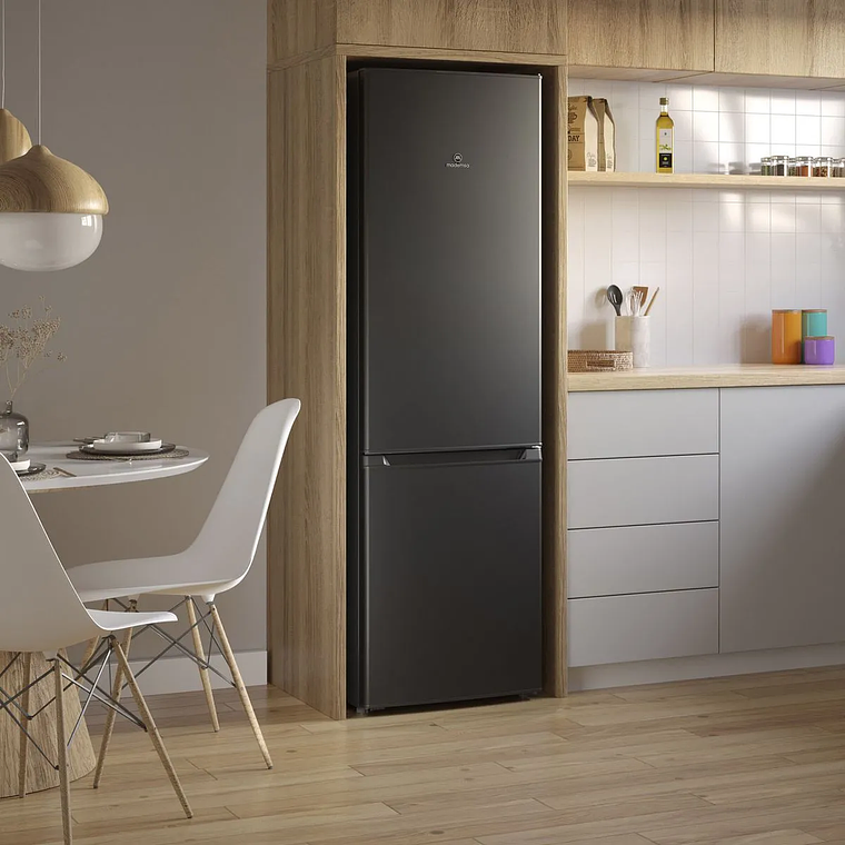 REFRIGERADOR MADEMSA 262L FRÍO DIRECTO BOTTOM FREEZER PUERTA REVERSIBLE MED270B NEGRO 7