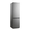 REFRIGERADOR MADEMSA 262L FRÍO DIRECTO BOTTOM FREEZER PUERTA REVERSIBLE MED270 SILVER