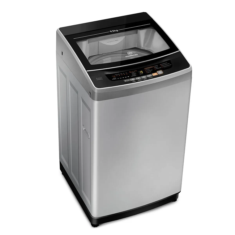 LAVADORA AUTOMÁTICA MADEMSA 9,5KG CARGA SUPERIOR FUZZY AUTOMÁTICO 9,5 SZG GRIS 2