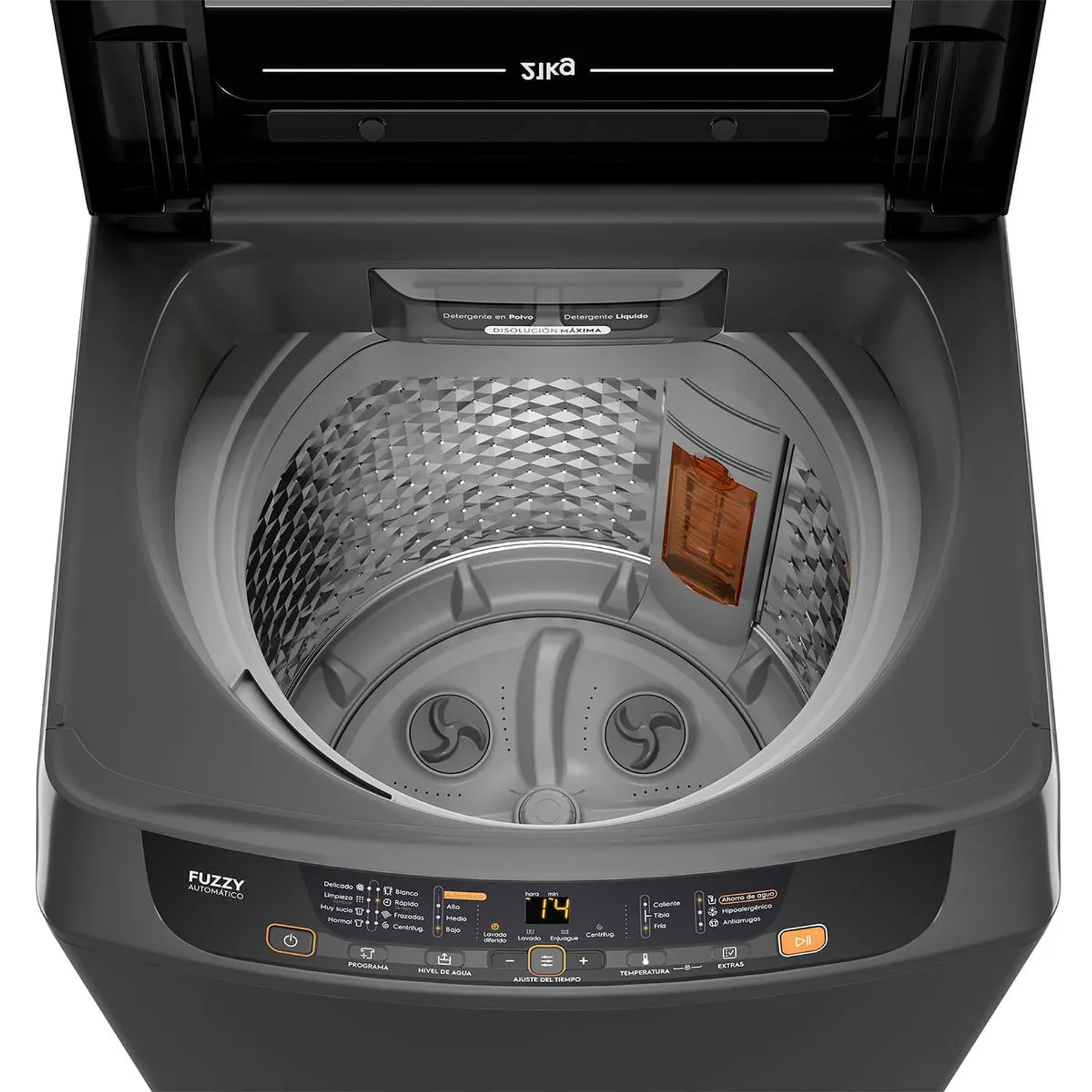 LAVADORA AUTOMÁTICA MADEMSA 21KG CARGA SUPERIOR CONTROL TIEMPO 21 ONIX