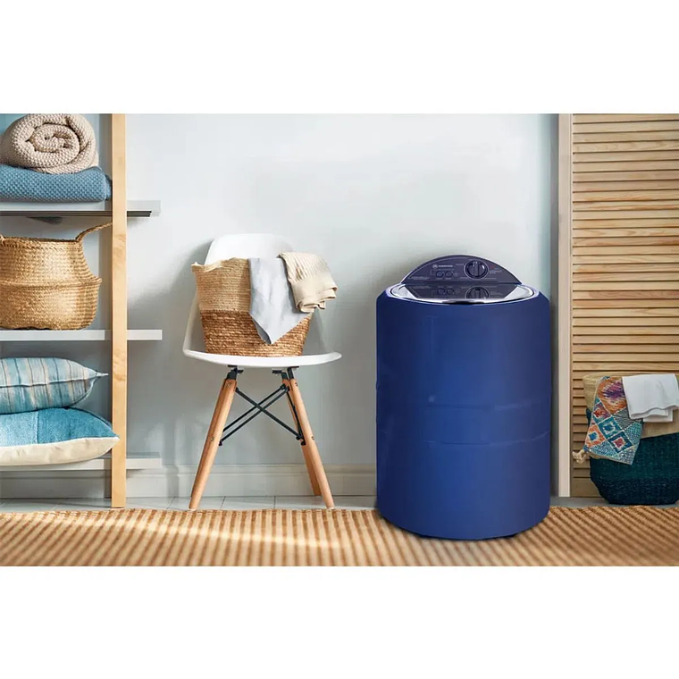 LAVADORA SEMI AUTOMÁTICA MADEMSA CARGA SUPERIOR CALEFACTOR TWISTER 5300 AZUL 7