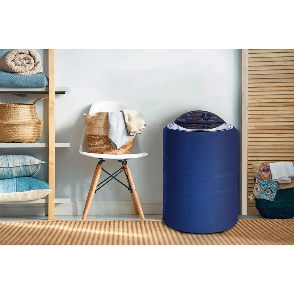 LAVADORA SEMI AUTOMÁTICA MADEMSA CARGA SUPERIOR TWISTER 5100 AZUL 6