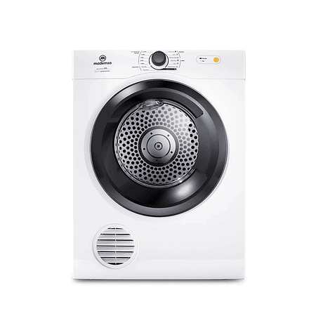 SECADORA DE ROPA MADEMSA 9KG CARGA FRONTAL CON SECADO AUTOMÁTICO 9D BZG BLANCA