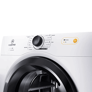 SECADORA DE ROPA MADEMSA 9KG CARGA FRONTAL CON SECADO AUTOMÁTICO 9D BZG BLANCA