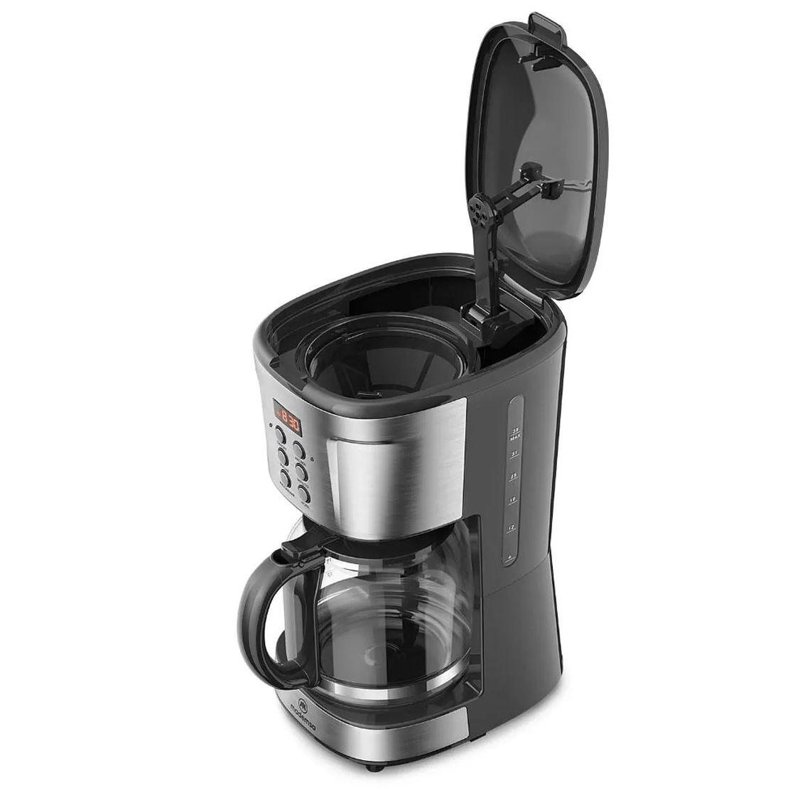 CAFETERA ELÉCTRICA MADEMSA 1,5L PROGRAMABLE 900W MCM30 ACERO INOXIDABLE 5