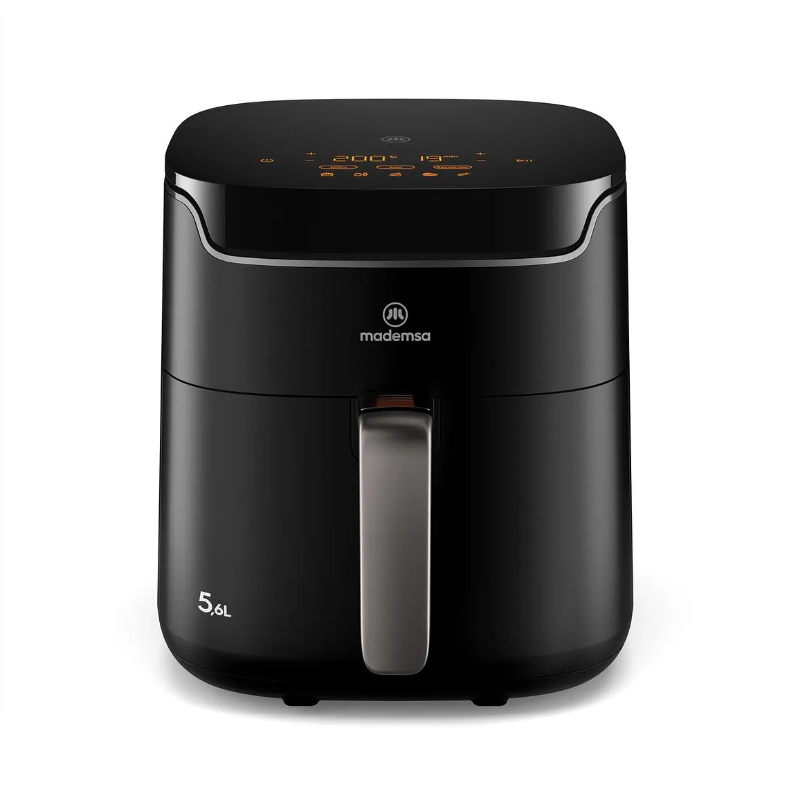 FREIDORA DE AIRE MADEMSA 5,6L CON PANEL DIGITAL 1400W MAF45 NEGRO 1