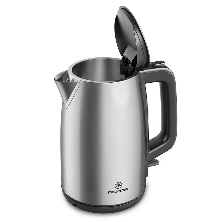 HERVIDOR ELÉCTRICO MADEMSA 1,7L CON APAGADO AUTOMÁTICO MEK25 ACERO INOXIDABLE 7
