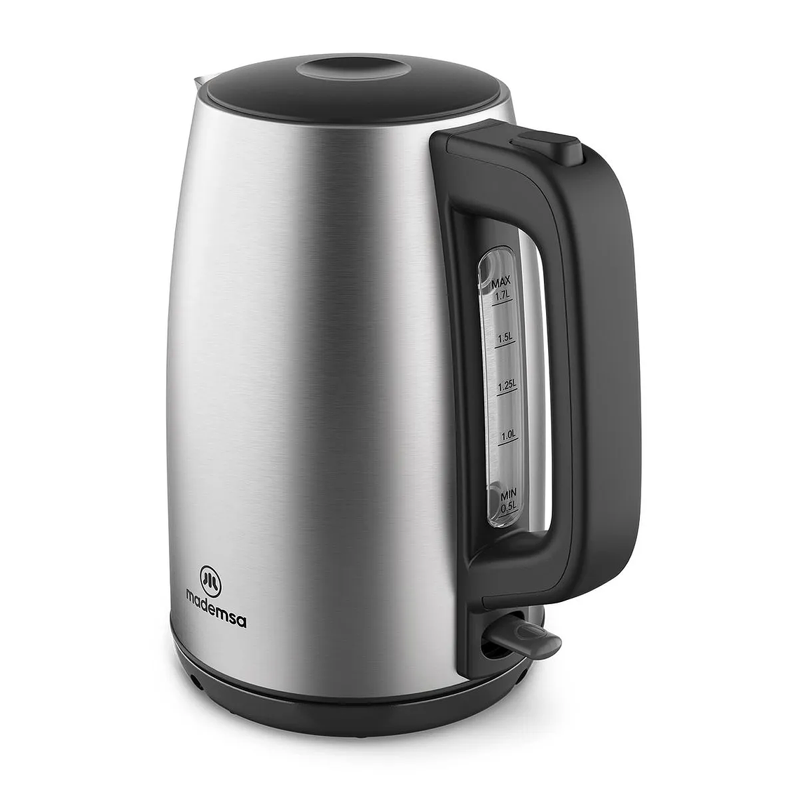 HERVIDOR ELÉCTRICO MADEMSA 1,7L CON APAGADO AUTOMÁTICO MEK25 ACERO INOXIDABLE 3