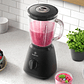 LICUADORA MADEMSA 1,5L CON JARRA DE VIDRIO Y 2 VELOCIDADES 400W MBL20 NEGRA - Miniatura 4