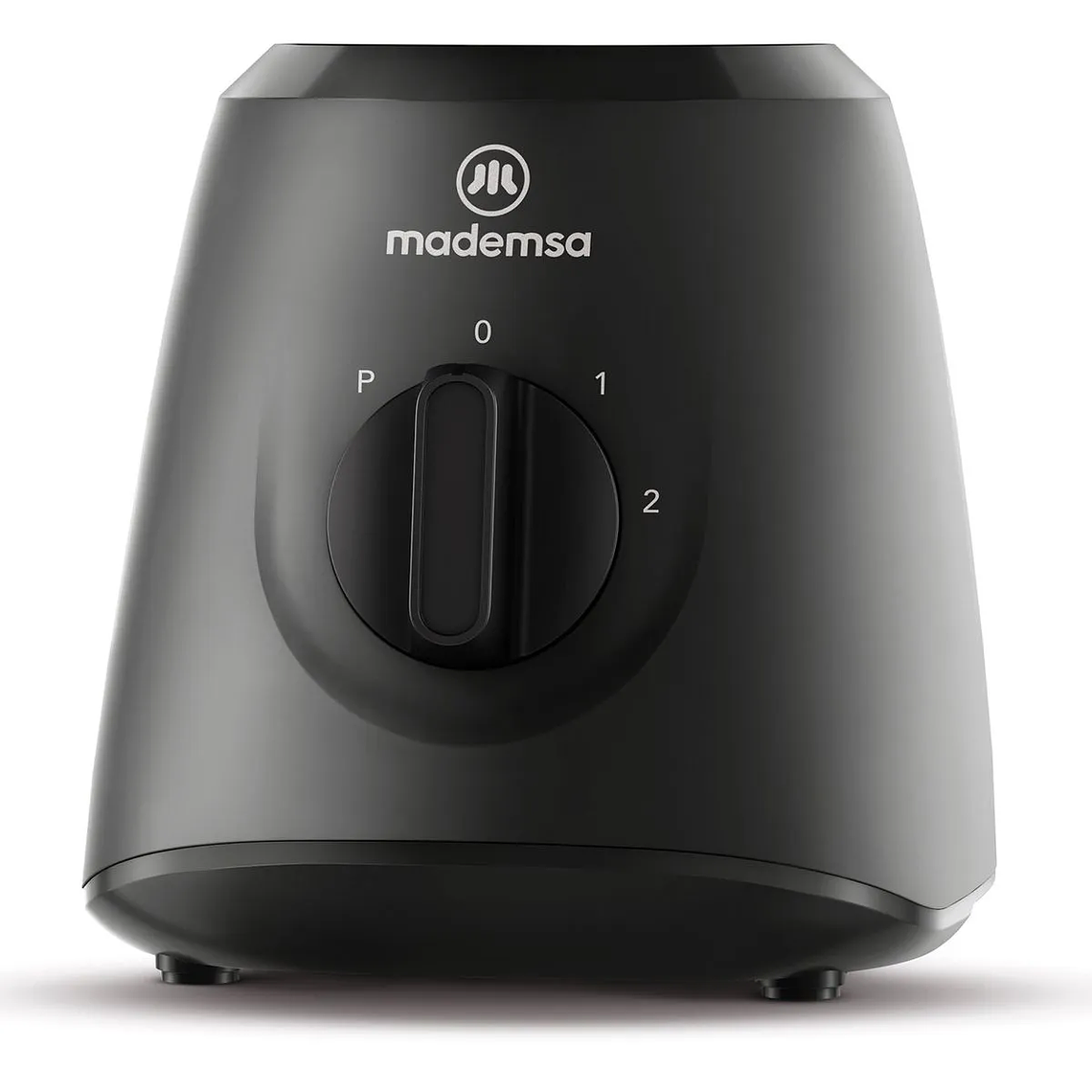 LICUADORA MADEMSA 1,5L CON JARRA DE VIDRIO Y 2 VELOCIDADES 400W MBL20 NEGRA 7