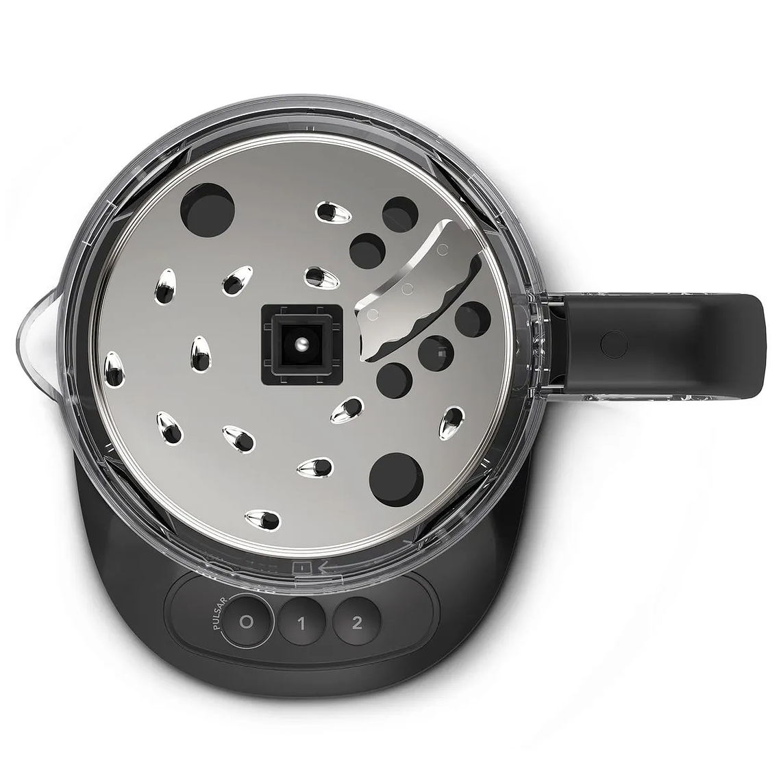 PROCESADOR DE ALIMENTOS MADEMSA MULTIFUNCIONAL 3 EN 1 300W MFP500 NEGRO 8