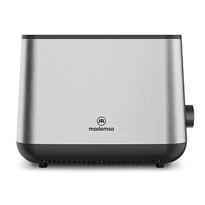 TOSTADOR MADEMSA CON 7 NIVELES DE TOSTADO Y 3 FUNCIONES 730W MTS25 ACERO INOXIDABLE