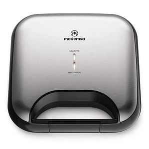 SANDWICHERA MADEMSA CON CALENTAMIENTO RÁPIDO MSG20 ACERO INOXIDABLE