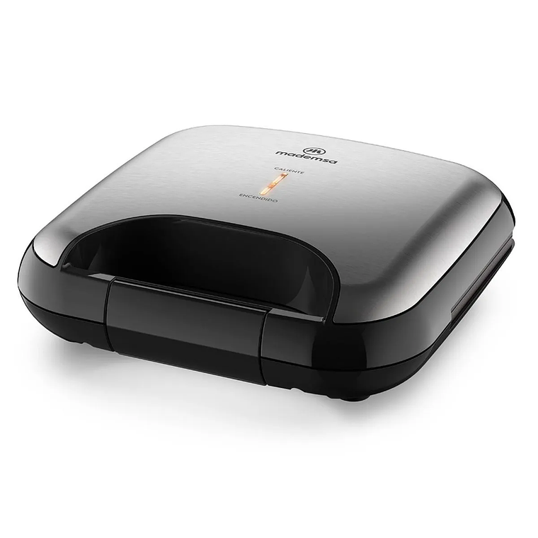 SANDWICHERA MADEMSA CON CALENTAMIENTO RÁPIDO MSG20 ACERO INOXIDABLE 4