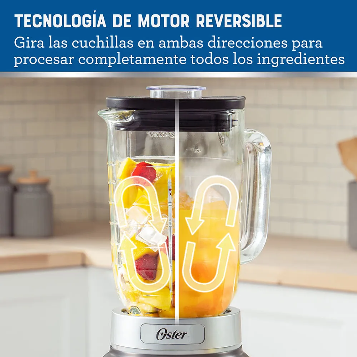LICUADORA OSTERIZER MAX CON VASO DE VIDRIO DE 1,75 L BLSTPBRGR 6