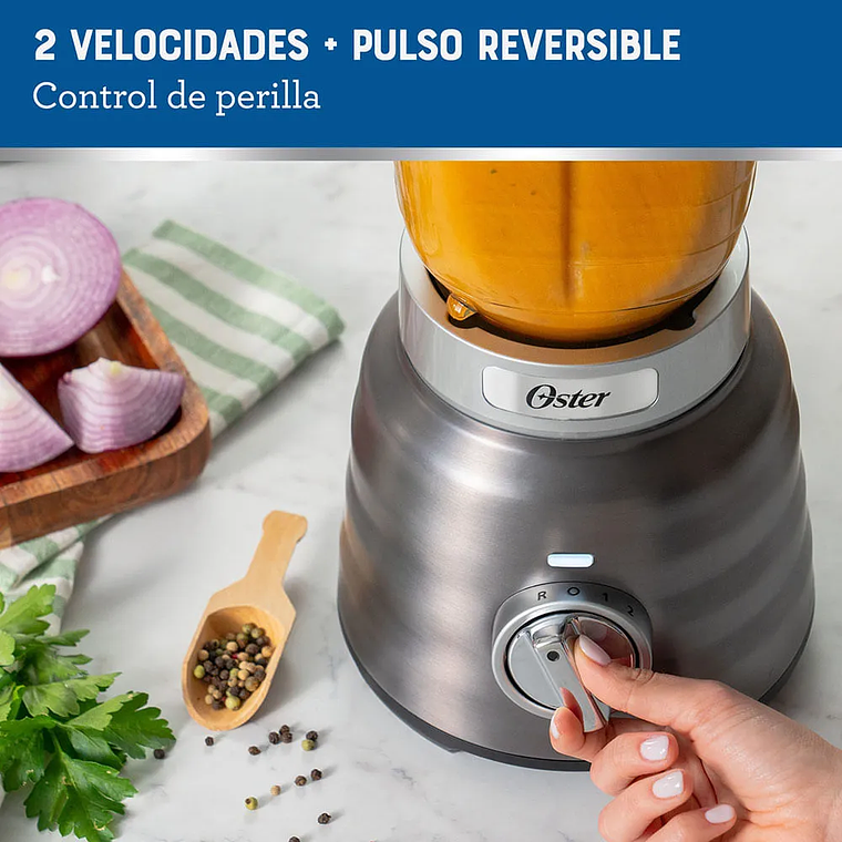 LICUADORA OSTERIZER MAX CON VASO DE VIDRIO DE 1,75 L BLSTPBRGR 7