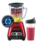 LICUADORA OSTER ROJA CON PROGRAMAS AUTOMÁTICOS, TECNOLOGÍA REVERSIBLE Y VASO BLEND-N-GO BLSTPYG1310RBG - Miniatura 1