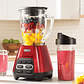 LICUADORA OSTER ROJA CON PROGRAMAS AUTOMÁTICOS, TECNOLOGÍA REVERSIBLE Y VASO BLEND-N-GO BLSTPYG1310RBG - Miniatura 4
