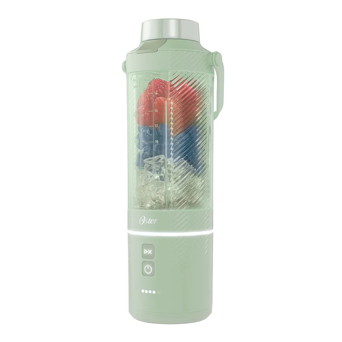 LICUADORA PORTÁTIL OSTER, GOMAX, 590 ML DE CAPACIDAD, PARA SMOOTHIES, VERDE, BLSTGFP-M20-000 2