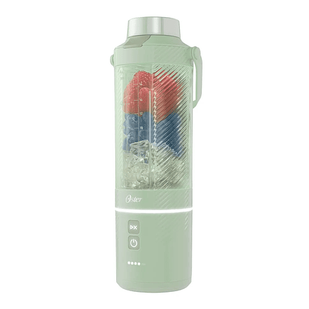 LICUADORA PORTÁTIL OSTER, GOMAX, 590 ML DE CAPACIDAD, PARA SMOOTHIES, VERDE, BLSTGFP-M20-000