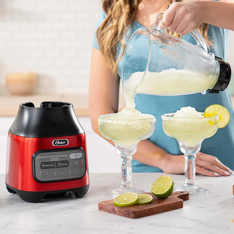 LICUADORA OSTER CON TECNOLOGÍA REVERSIBLE Y 3 VELOCIDADES MÁS PULSO BLSTPEGCRT 10
