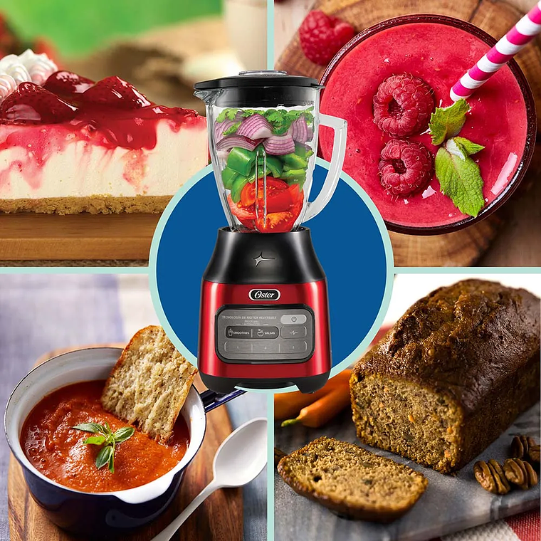 LICUADORA OSTER CON TECNOLOGÍA REVERSIBLE Y 3 VELOCIDADES MÁS PULSO BLSTPEGCRT 14