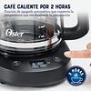 CAFETERA OSTER, PROGRAMABLE, DE 12 TAZAS DE CAPACIDAD, CON FILTRO REUTILIZABLE, JARRA CON MEDIDAS, COLOR NEGRO, BVSTDCP121B