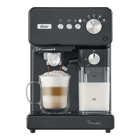 CAFETERA OSTER AUTOMÁTICA DE ESPRESSO, PRIMALATTE, COLOR NEGRO, BVSTEM6604BK