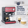 OSTER CAFETERA AUTOMÁTICA DE ESPRESSO, PRIMALATTE, ACERO INOXIDABLE, BVSTEM6604R