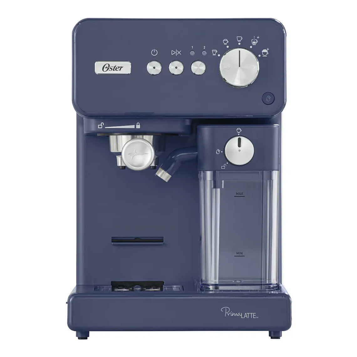 OSTER CAFETERA AUTOMÁTICA DE ESPRESSO, PRIMALATTE, COLOR AZUL, BVSTEM6604BL 1