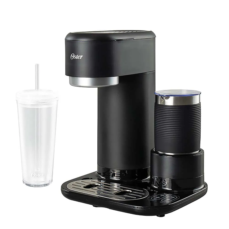 OSTER CAFETERA LATTE 4 EN 1, CON ESPUMADOR, PARA CAFÉ HELADO, GRANIZADO O CALIENTE, NEGRO, BVSTDC02B 2