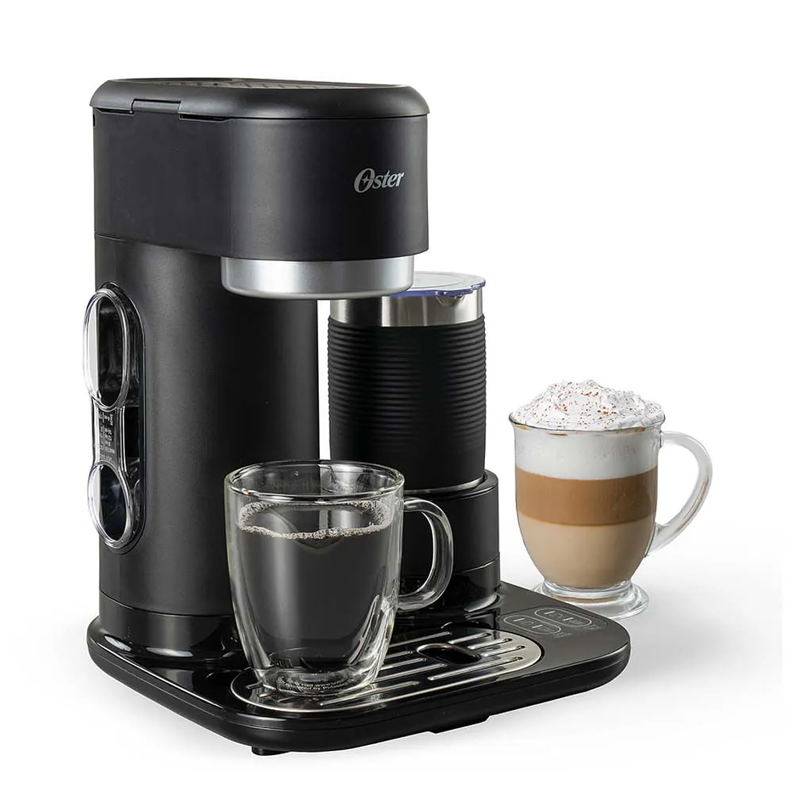 OSTER CAFETERA LATTE 4 EN 1, CON ESPUMADOR, PARA CAFÉ HELADO, GRANIZADO O CALIENTE, NEGRO, BVSTDC02B 3