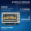 HORNO OSTER DE 25L CON FREIDORA DE AIRE TSSTTVLS25