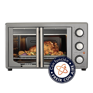 HORNO CON FREIDORA DE AIRE OSTER DE 42 LITROS, PUERTAS FRANCESAS, TSSTTV42FDMAFNS