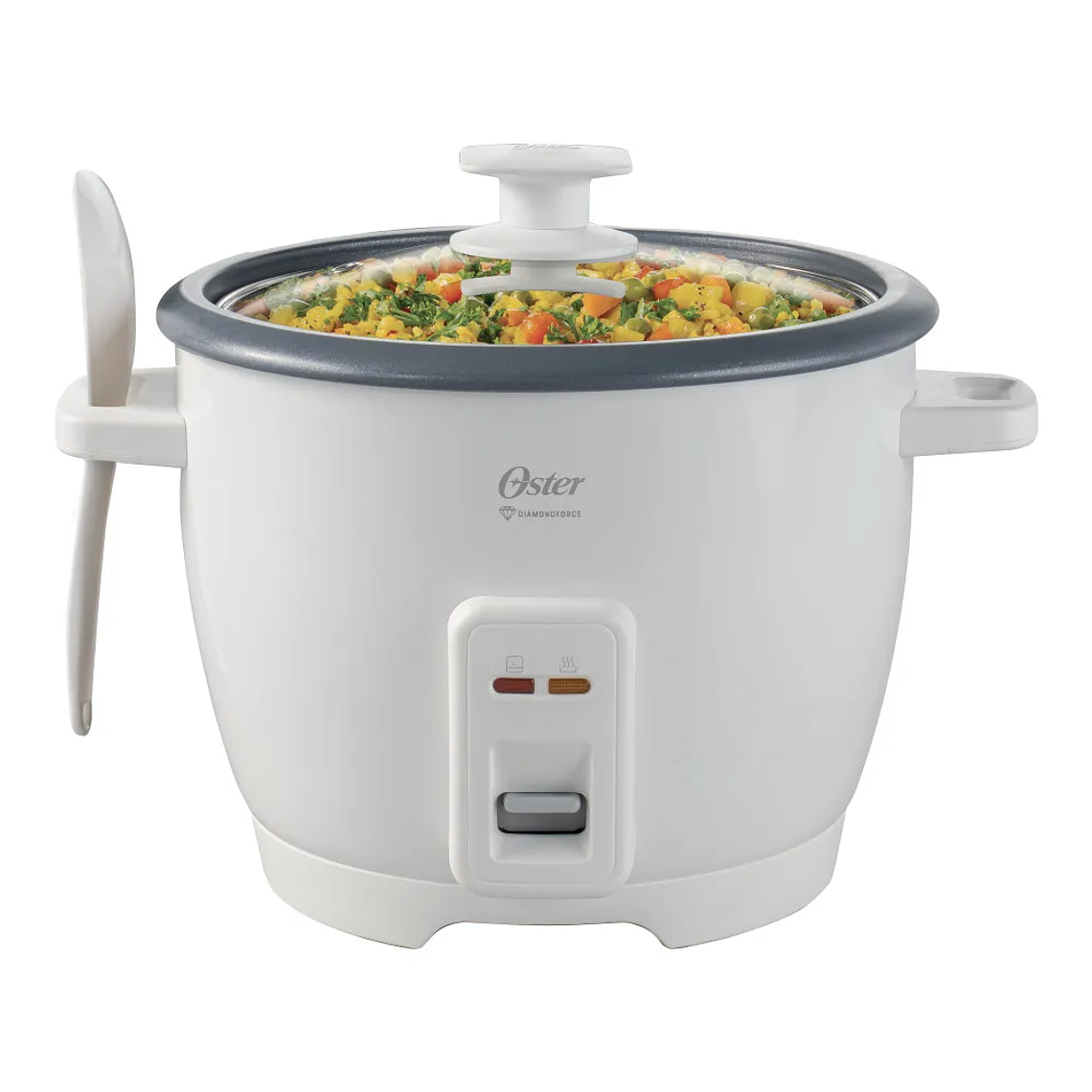 ARROCERA OSTER DE 7 TAZAS, CON DIAMONDFORCE, CKSTRCB7DFWHT 3