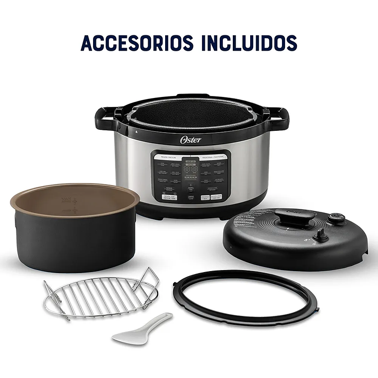 MULTI-OLLA RÁPIDA OVALADA DE 5.7L CON 15 FUNCIONES OSTER CKSTPCECOV57 12