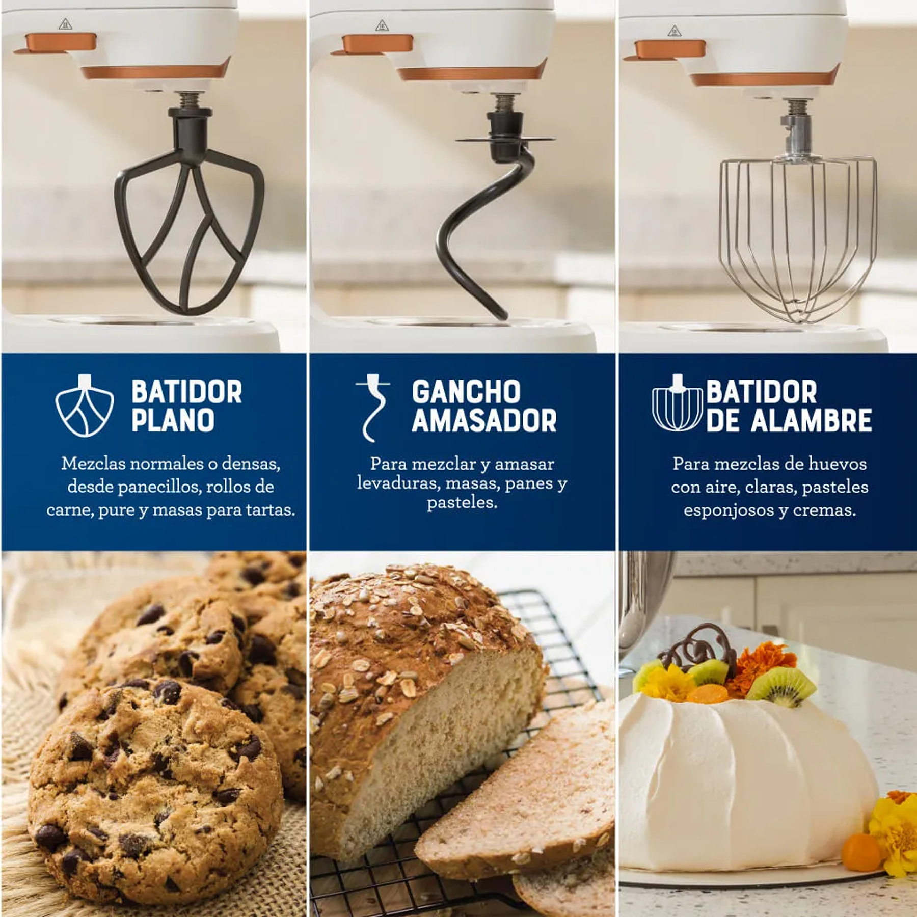 BATIDORA PLANETARIA OSTER CON TECNOLOGÍA HEATSOFT FPSTSMPL4W