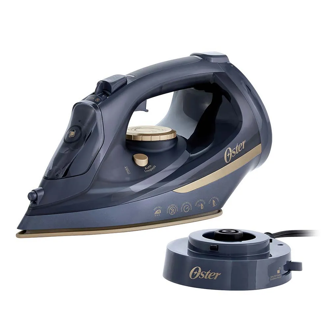 PLANCHA DE VAPOR INALÁMBRICA OSTER 2 EN 1 CON SUELA DE CERÁMICA GCSTCC5000 4