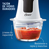 MINI PICADORA OSTER 3 TAZAS CON TAZÓN DE VIDRIO FPSTFP3340