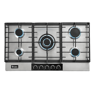 Encimera 5 Quemadores Gas Licuado Ursus Trotter Avantgarde GS-90T