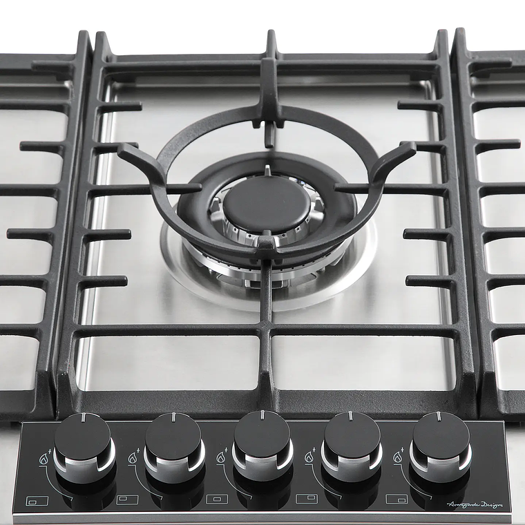 Encimera 5 Quemadores Gas Natural Ursus Trotter Avantgarde GS-90T 10
