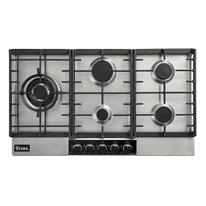Encimera 5 Quemadores Gas Licuado Ursus Trotter Avantgarde GLS-90T