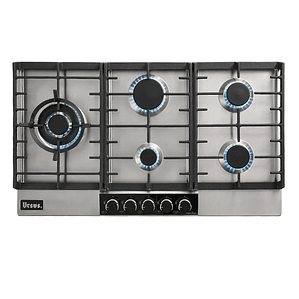Encimera 5 Quemadores Gas Natural Ursus Trotter Avantgarde GLS-90T