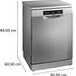 Lavavajillas Bosch Serie 8 SMS8TCI04E con Secado Zeolith® - Acero Inox - Miniatura 3